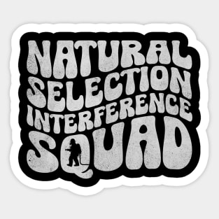 Natural Selection Interference Squad EMS Firefighter Sticker